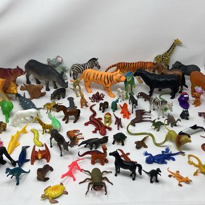 Animal Figure Toys : Wild Cats, Farm Animals, Exotic And Aquatic Creatures 
