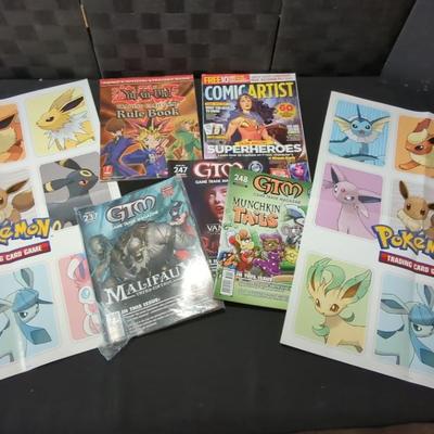 Game Trade Magazines & Trading Card Game Rule Book 1996 Pokemon Poster