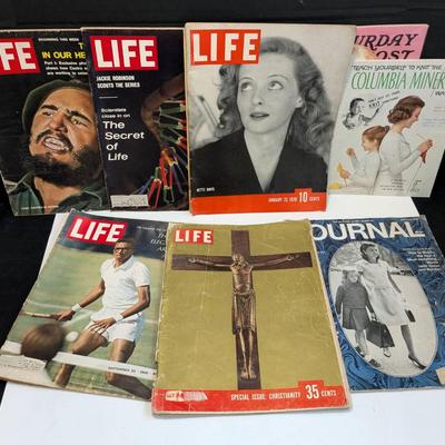 Vintage Life Magazine Issues: Christianity, Bette Davis, The Mob + More