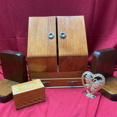 Jewelry Boxes, Bookends & More
