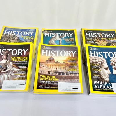National Geographic History Editions Magazine Collection (37 Total) 