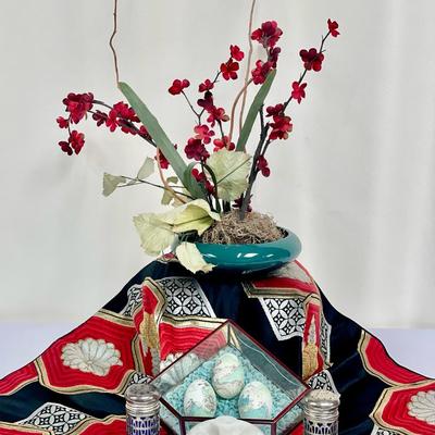 Oriental Themed Collection Feat. Chinese Painted Eggs & More 