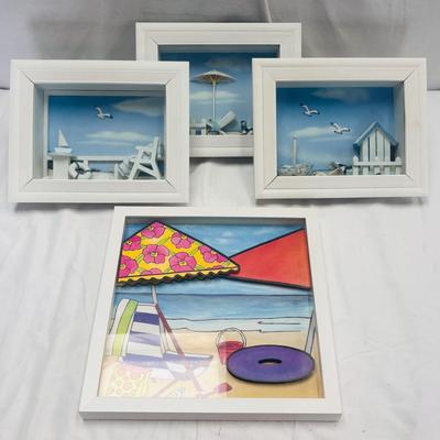 Coastal Shadowboxes