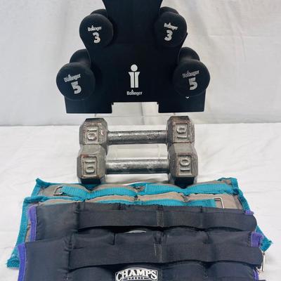Fitness Weights and Equipment Lot