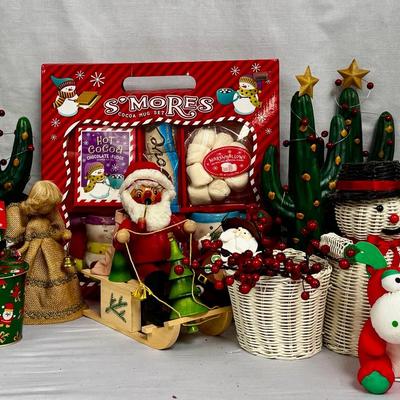 Ceramic Cactus Christmas Candle Holders, Clay Santa Figures, Plushies + More! 