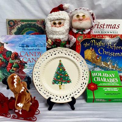 Christmas Books, Mr. & Mrs. Claus Plush, Devote+ More! 