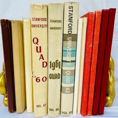 Yearbooks: Yuba City High School 56-58 / Stanford Quad & Prospectus 60-62 & 66-68