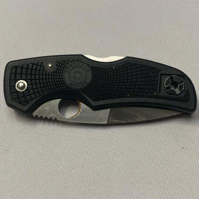 Spyderco Native Straight Edge Folding Knife