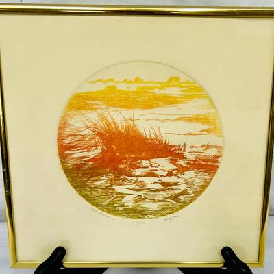 Framed Limited Edition Landscape Print – Salt Marsh 39/200