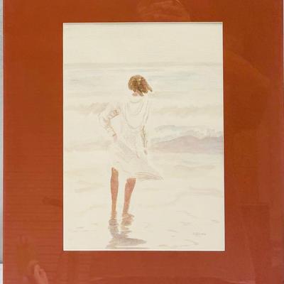 Serene Moment by the Sea By SI Robertson