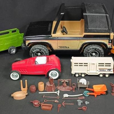 Vintage Die-Cast & Pressed Steel Toy Vehicle Collection – Tonka, Nylint, Fisher-Price & More