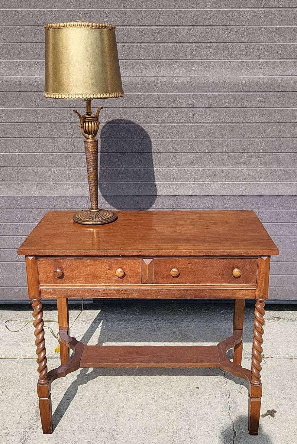Two-Drawer Desk