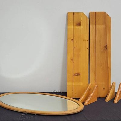 Shelves & Mirror