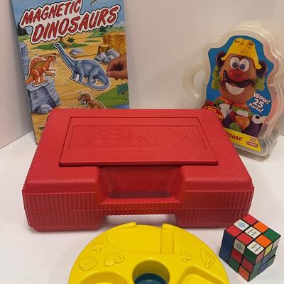Smethport Magnetic Dinosaurs | K’Nex | Mr. Potato Head | Rubik’s Cube