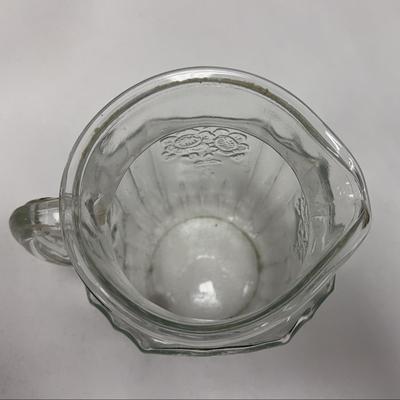Celeste By Colony Clear Thumbprint Biscuit Barrel | JG Durand Ice Bucket | Anchor Hocking Mayfair