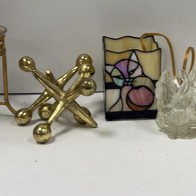 Stained Glass Car Lamp | Bunny Candle Holders 