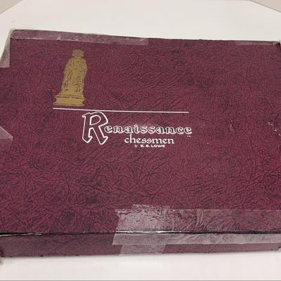 Vintage Renaissance Chessman By E.S. Lowe