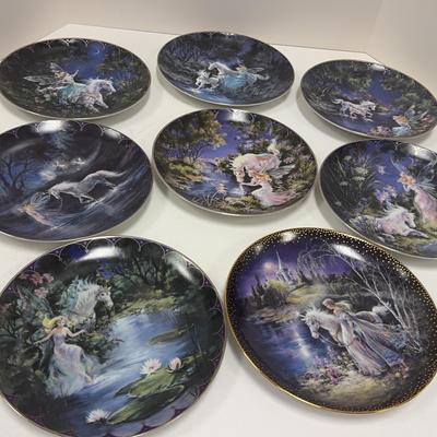 The Bradford Exchange Limited Edition Fairyland & Kingdom Of Enchantment Decorative Plates