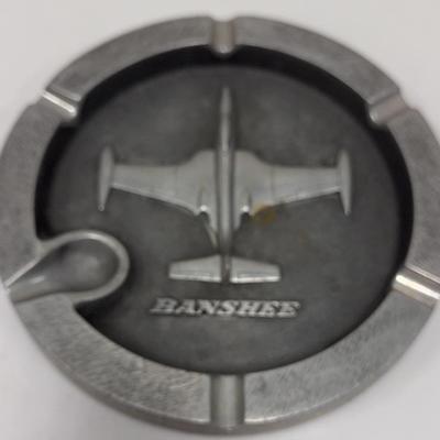 McDonnell F2H Banshee Jet Fighter Ashtray