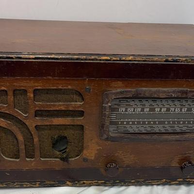 1939-42 Master Trutone4 Tube Radio Rare Model