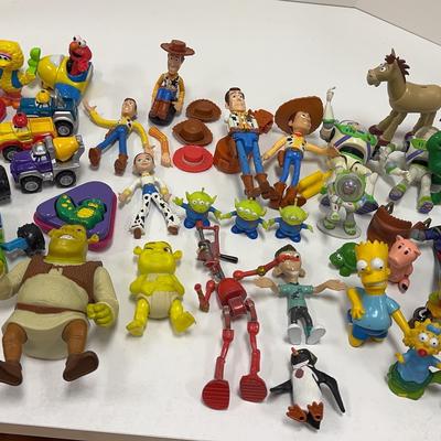 Disney Pixar Figures | Toy Story | Shrek | Sesame Street | The Simpsons | Tonka 