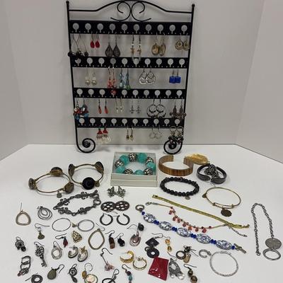 Costume Jewelry | Earrings | Bracelets | Pin | Bangle | Misc. Loose Earrings