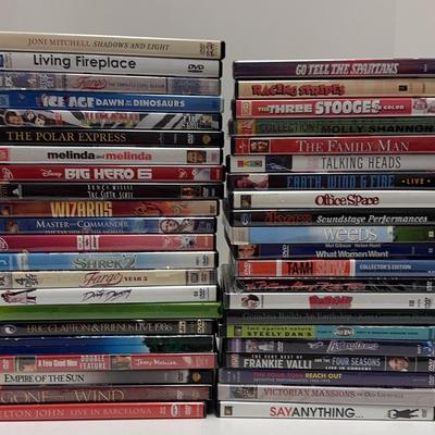 DVD’s | Dirty Dancing | A Few Good Men | Gone With The Wind | The Three Stooges 