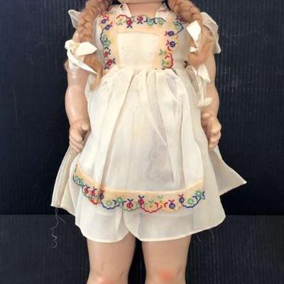 Cw127 1950 s walking doll