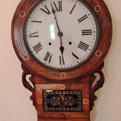 Cw130v 1870 wall clock