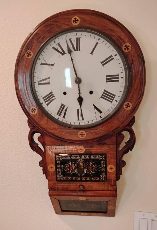 Cw130v 1870 wall clock