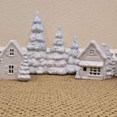 Cw189 ceramic christmas village and more