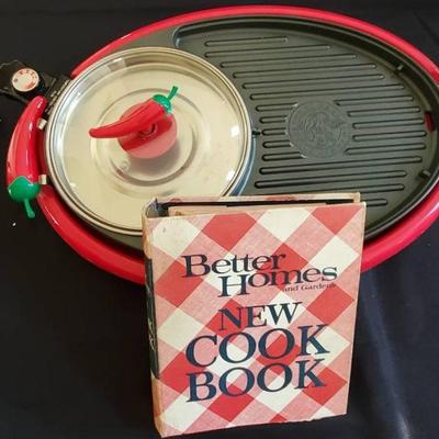 Cw218 fajita grill and bh g 1971 cookbook