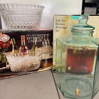 Cw241 beverage jar chiller