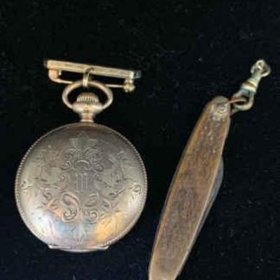 Cw200v antique elgin pocket watch
