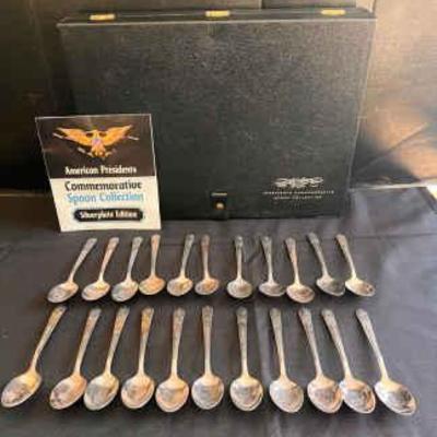 Cw199 commemorative american president spoons 1