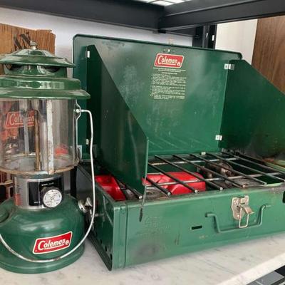 Cw236 coleman grill and lantern