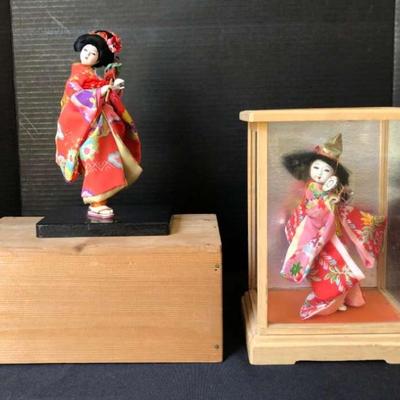 Cw119 1950 s japanese dolls