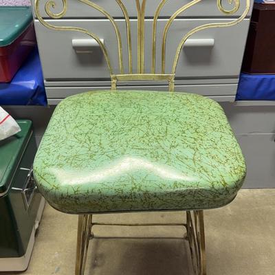 Vintage Metal Cast-Iron Chair