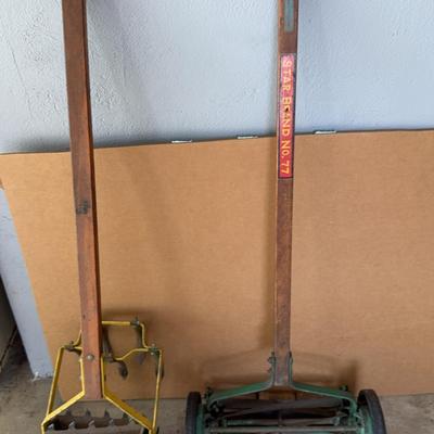 Vintage Lawn Mower & Tiller