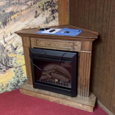 Corner Fireplace