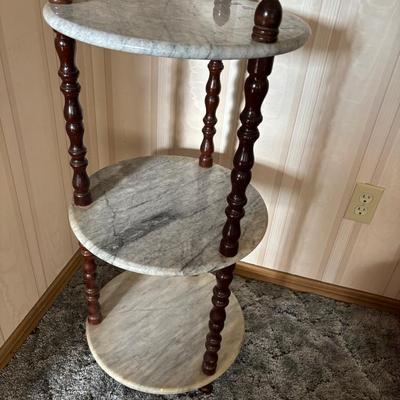 Vintage Marble Table
