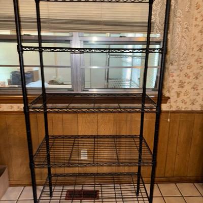 Metal Five Shelf 