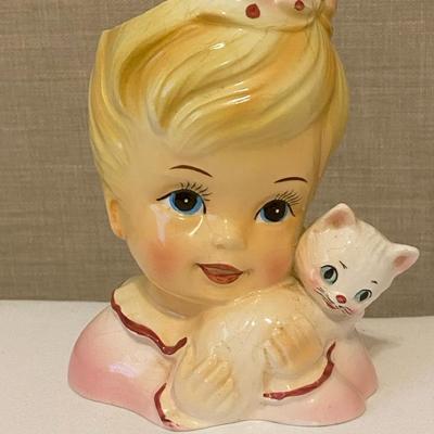 Enesco Girl Planter