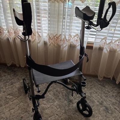 Upright Rollator Walker