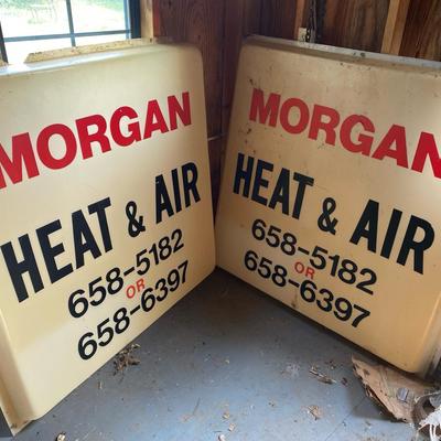 Morgan Heat & Air Signs