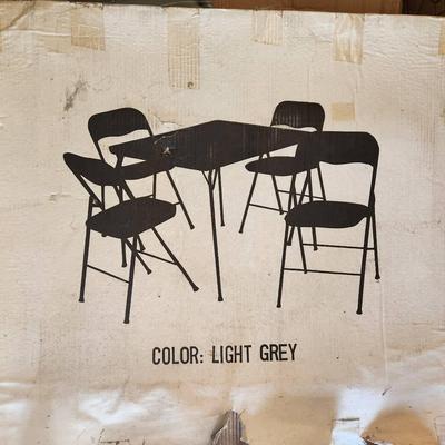 Folding Table And Chairs