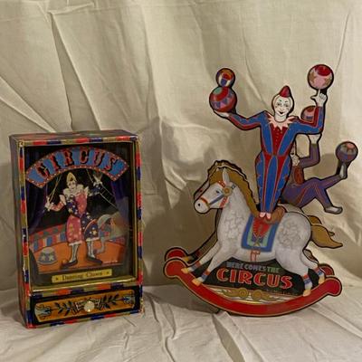 Circus Music Boxes