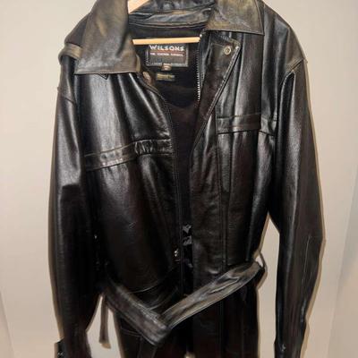 Wilson leather jacket size LT