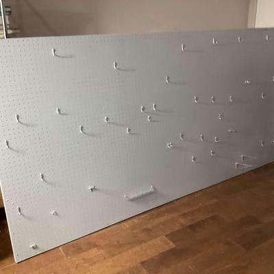 Large Pegboard - Use In Garage  Or Kitchen 