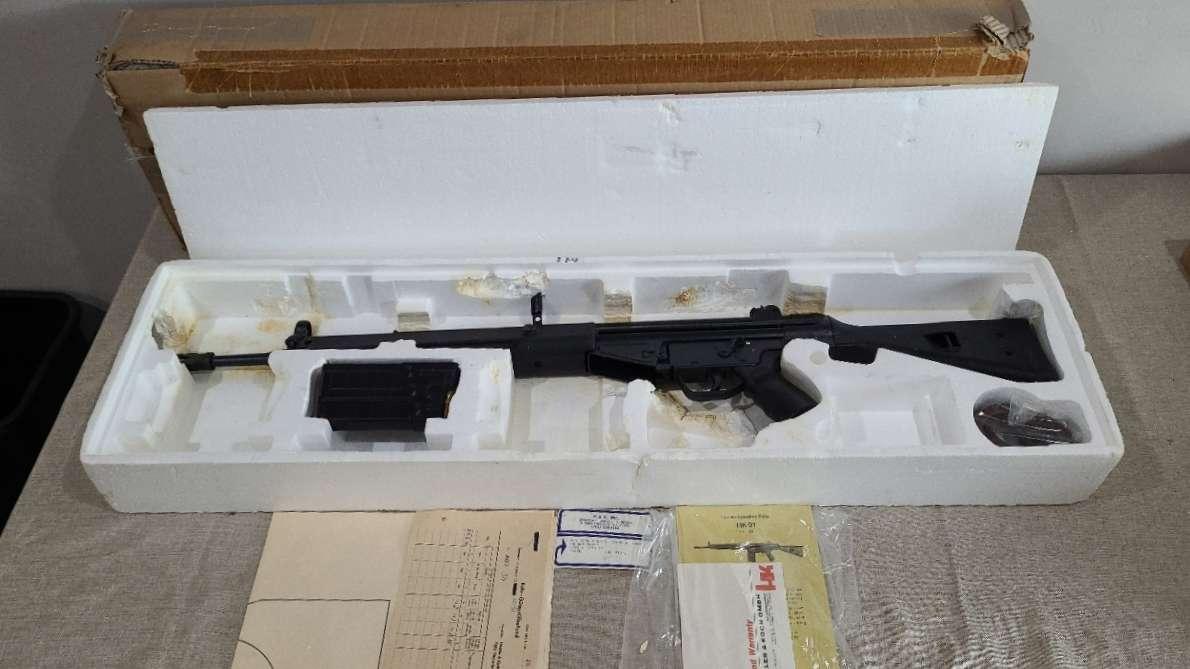 H & K 91 Selfloading Rifle .308 In Original Box